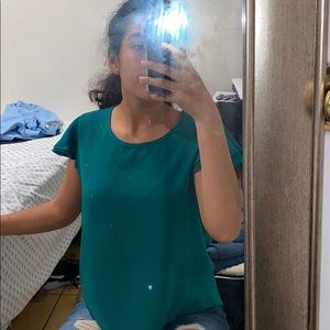 Special Occasion Blouse w/ ruffled sleeves